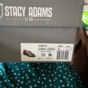 Stacy Adams Men's Alberto Cognac Dress Shoes